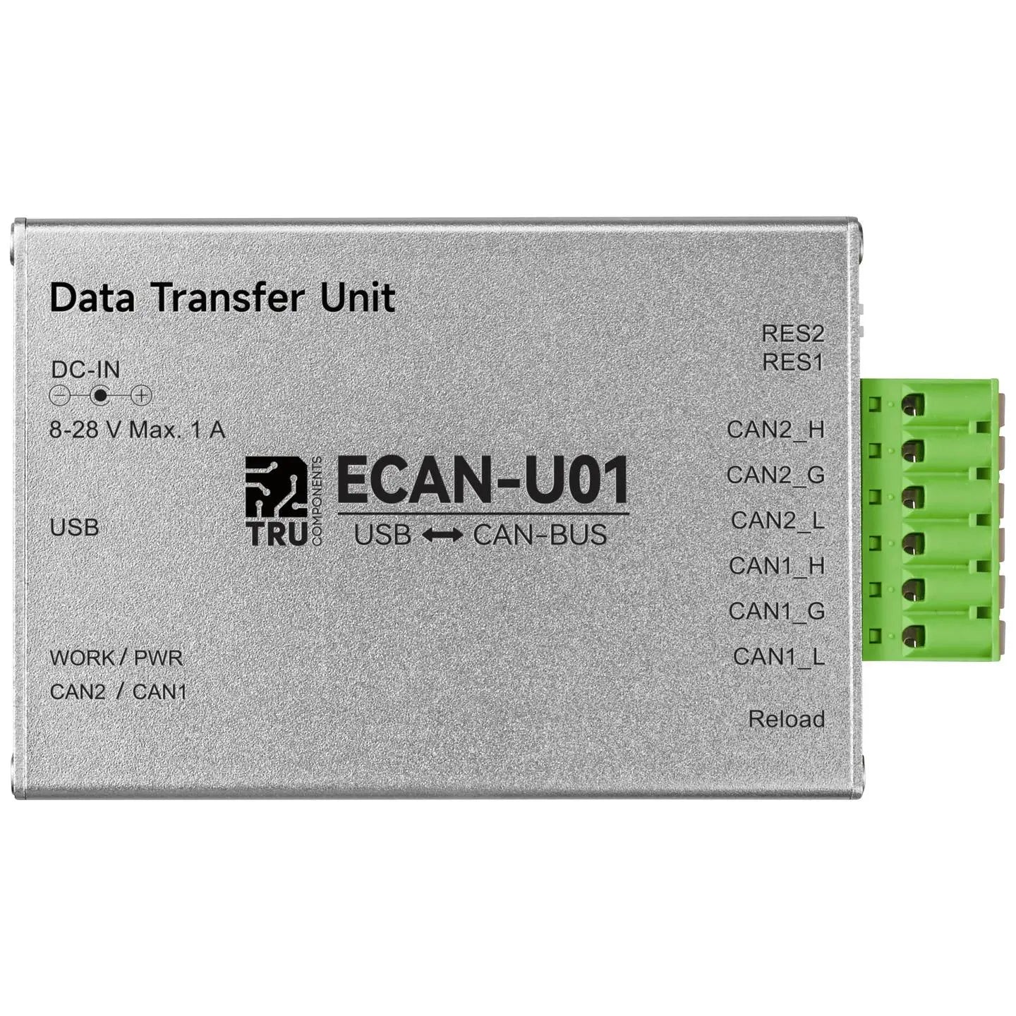 B-Ware Tru Components Umsetzer Konverter Can Usb Tc 12626060 Tc Ecan U01 5 Vdc 1 St - 4064161320410