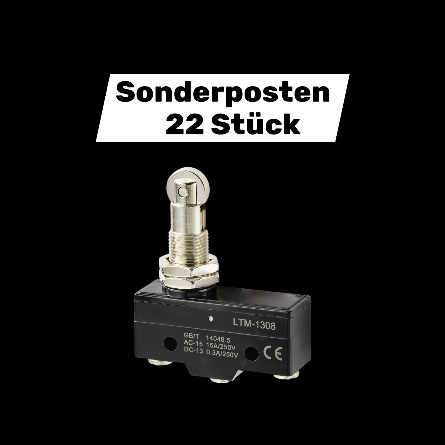 B-Ware Tru Components Mikroschalter Schalter Tc 9201360 250 V Ac 15 A 1x Ein Ein 22 Stück - 4064161150932