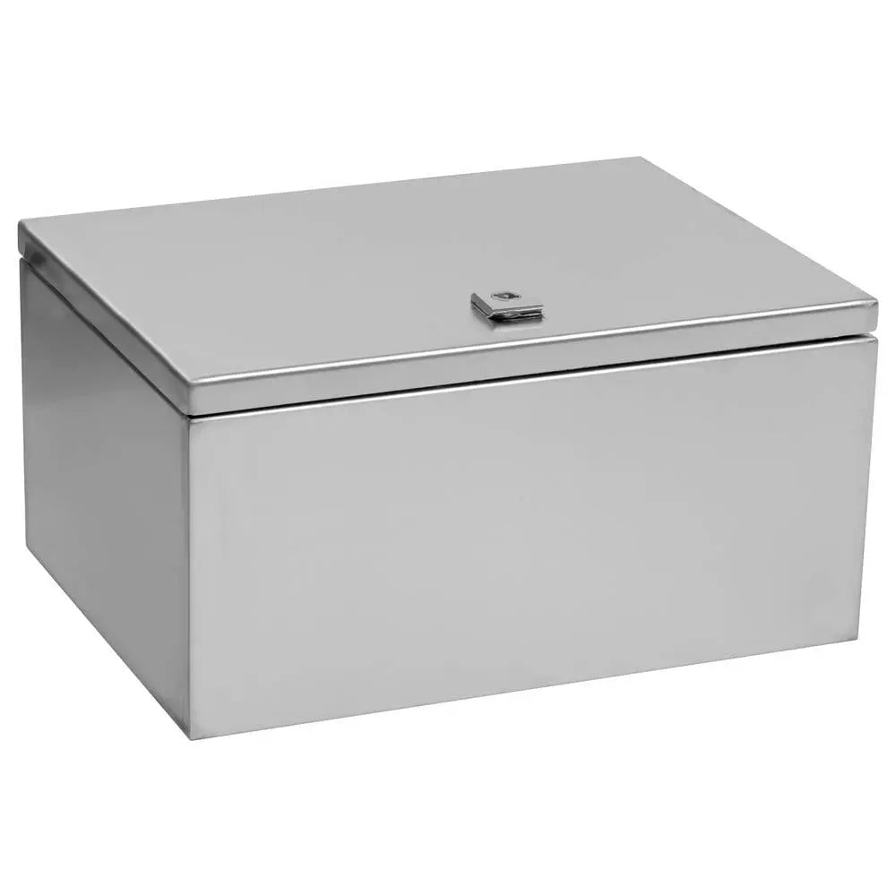 B-Ware Tru Components Schaltschrank Gehäuse Verteiler Edelstahl Lichtgrau 30x40x20cm - 4064161335391