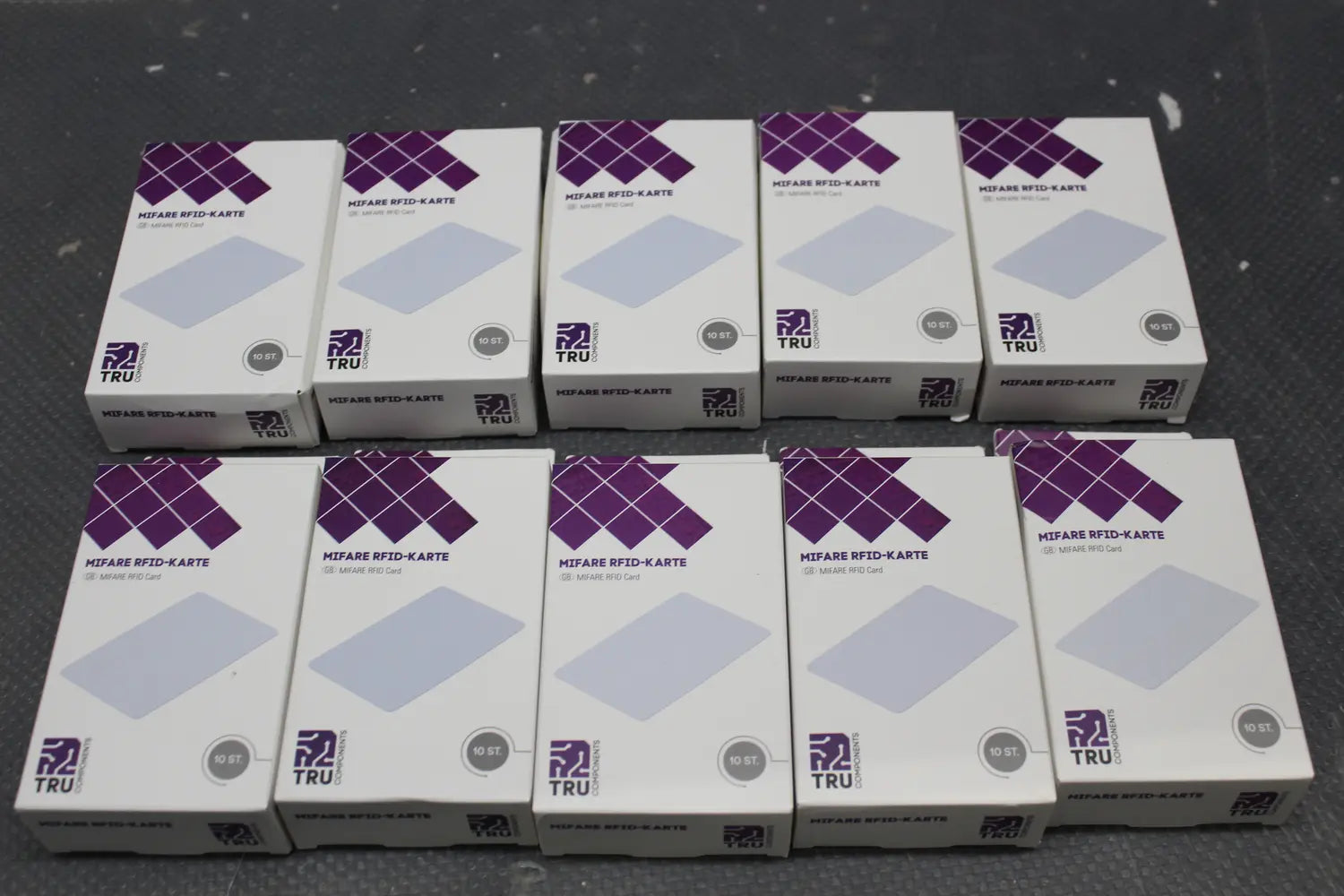 B-Ware Tru Components Rfid Karte Ausweiskarte Tc 9927212 10 Stück Chipkarte 10 Sets - 4064161198750
