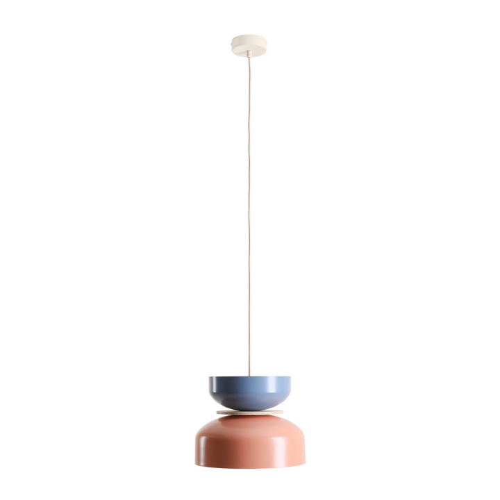 Tula Hängeleuchte Pendelleuchte Lampe Koralle Blau Metallschirm Leuchte Spot B-Ware - 5904798658939