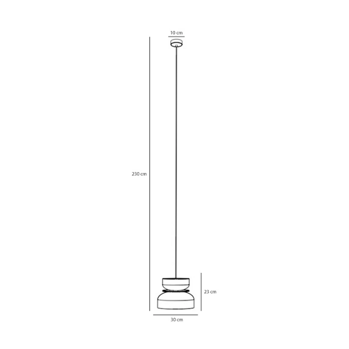 Tula Hängeleuchte Pendelleuchte Lampe Koralle Blau Metallschirm Leuchte Spot B-Ware - 5904798658939