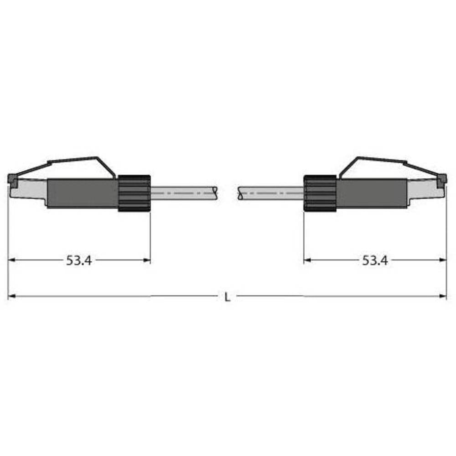 Turck Sensorstecker Steckverbinder 6441610 Aktor Sensor Konfektioniert Stecker B-Ware - 4047101368130