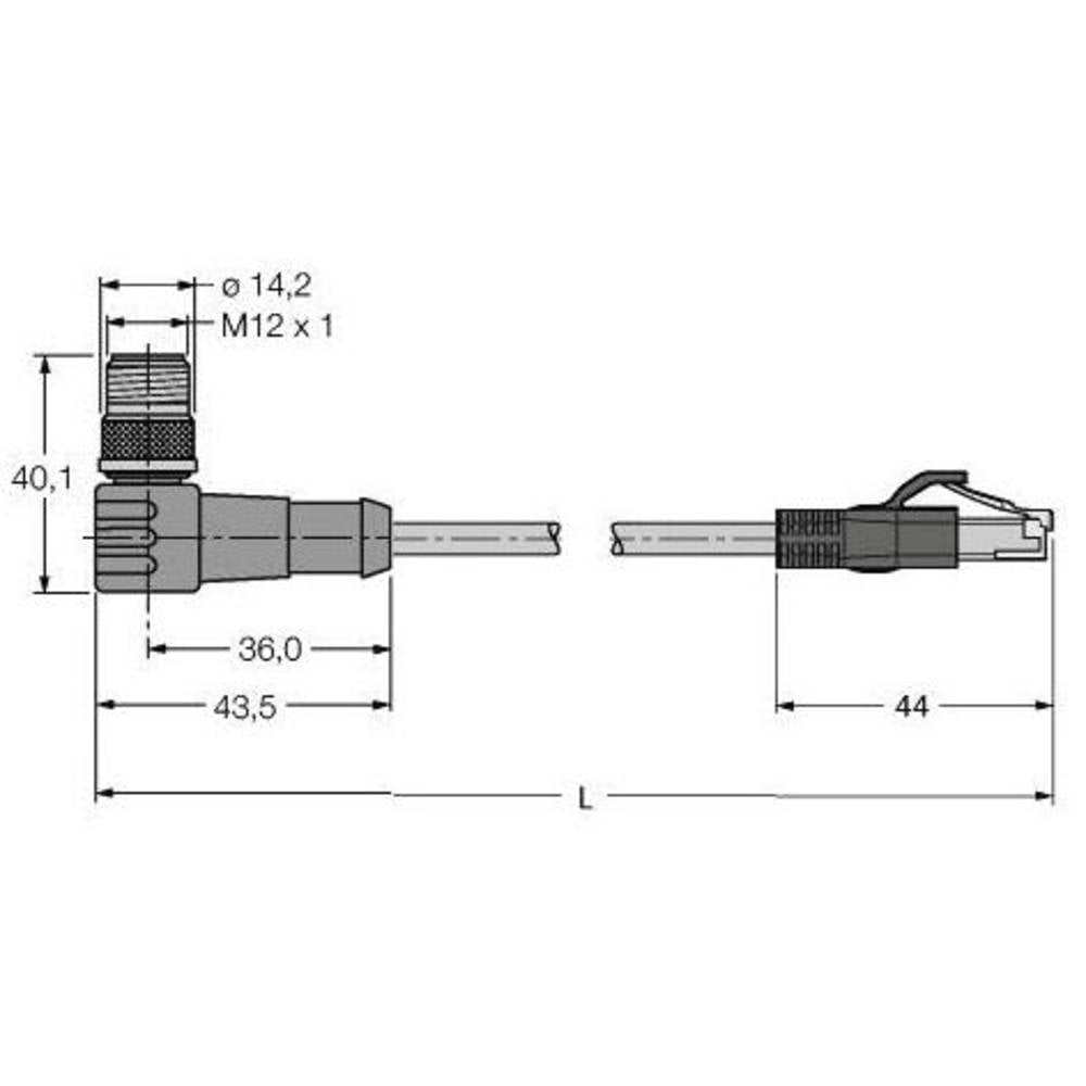 Turck 6935573 Sensor /Aktor Steckverbinder Verbindung Stecker Konfektioniert B-Ware - 4047101388077