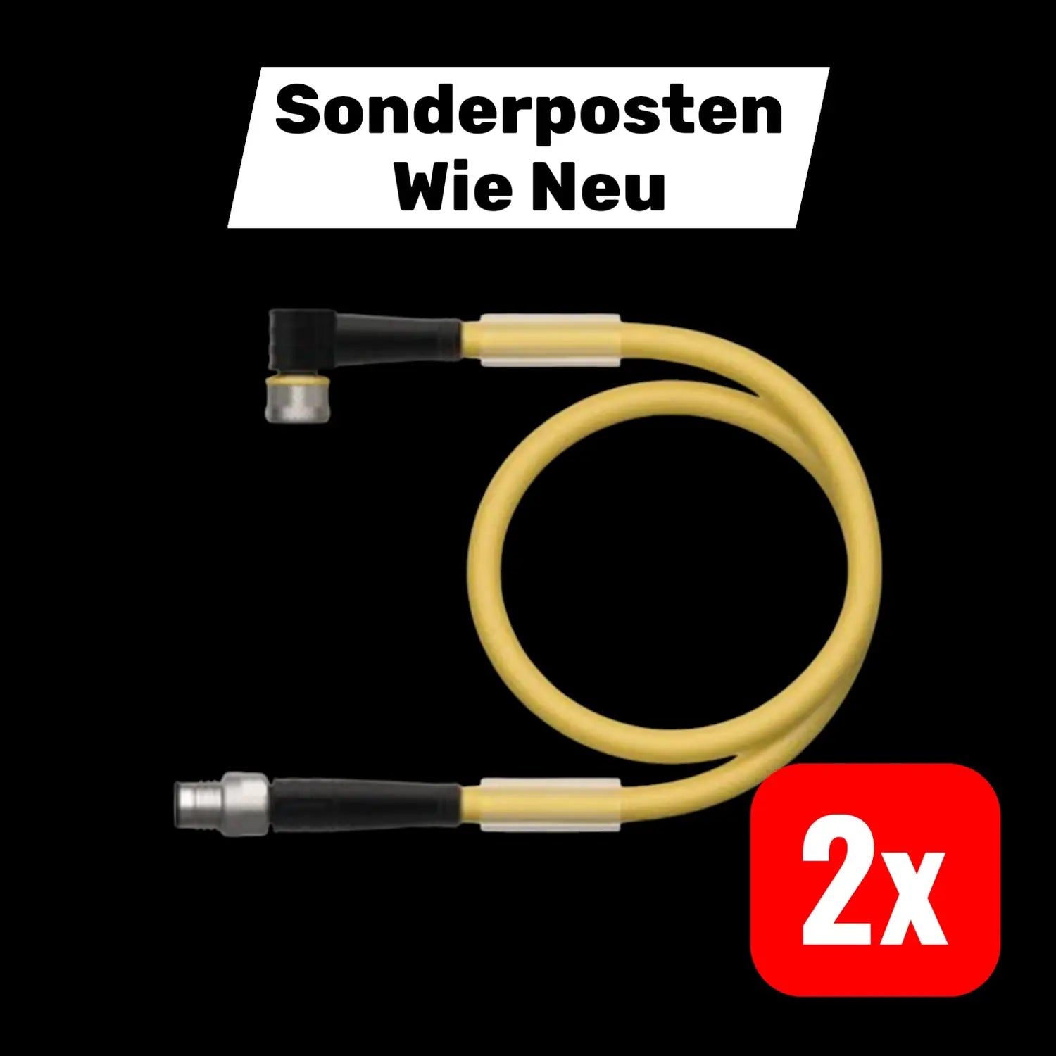 B-Ware Turck 6630076 Sensor /Aktor Steckverbinder Konfektioniert 2 M 2 Stück - 4047101362831