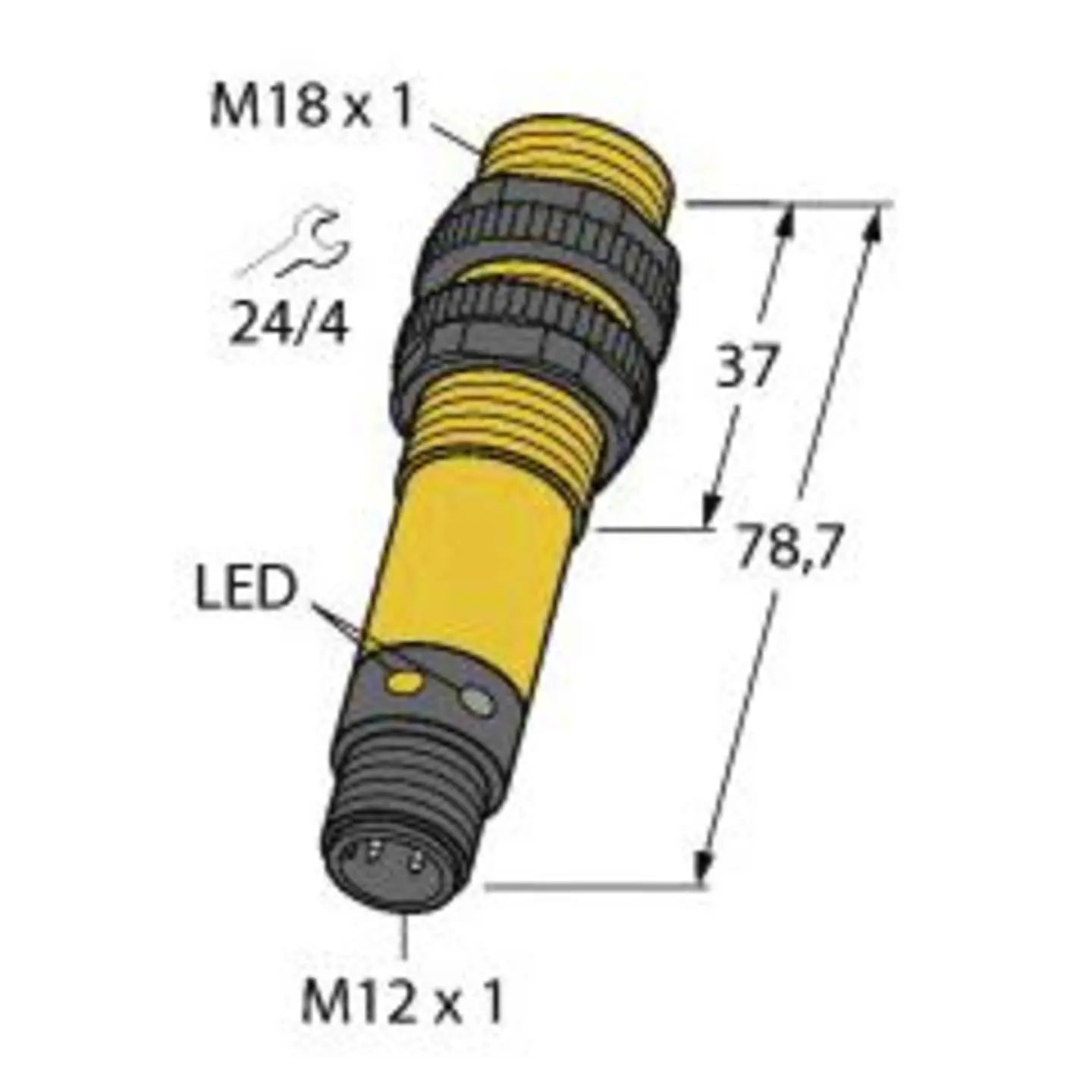 B-Ware Turck Reflexionslichttaster Sensor Infrarotlicht S18 Sp6 Dq Kunststoff Pnp 160 Hz - 662488295080