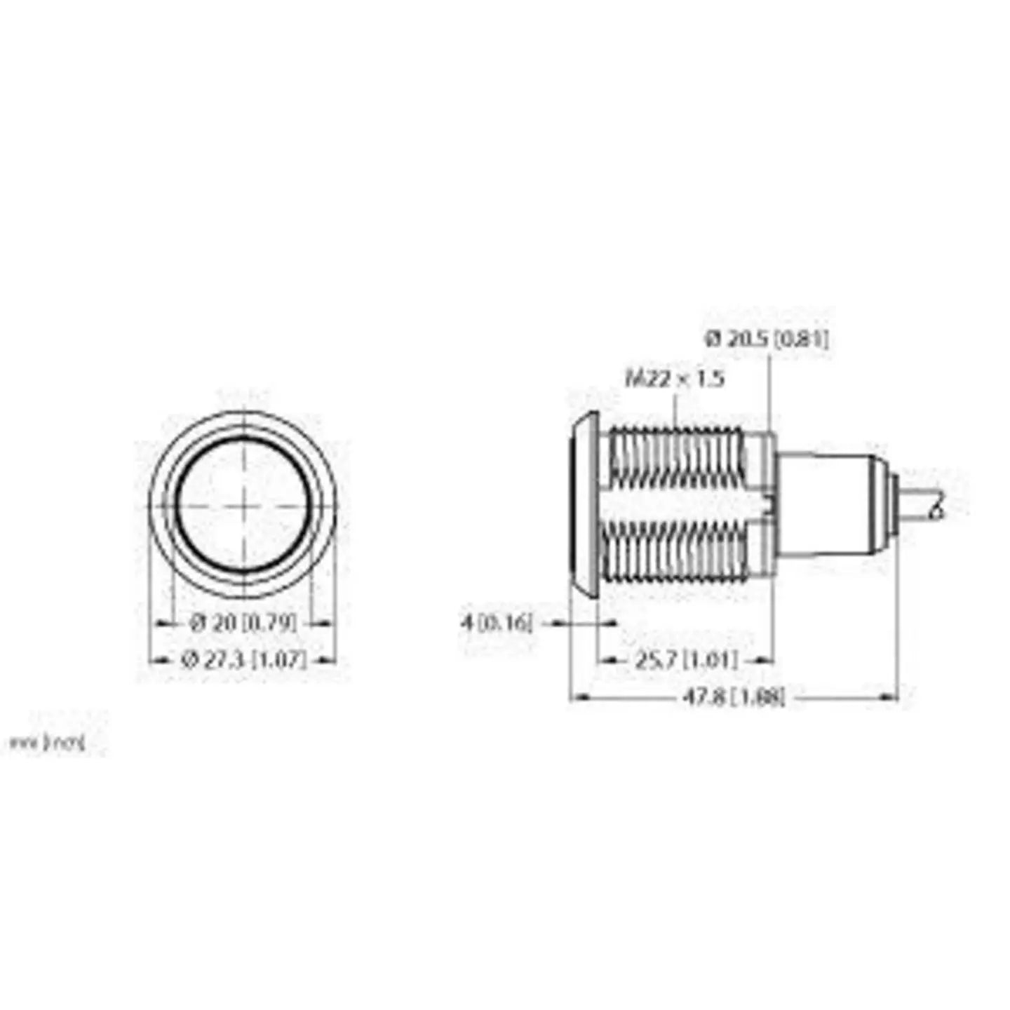 B-Ware Turck Bestückungssensor Pick To Light Kapazitiver Taster Rgb Le Ds Ip67 Ip69 K - 662488030667