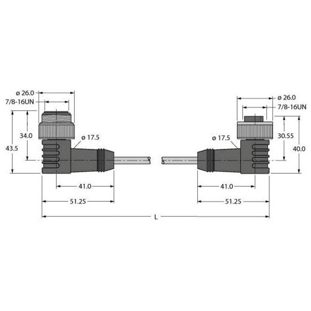 B-Ware Turck Wsm Wkm5723 2 M Busleitung Verbindungskabel Bus System 2m Industriekabel - 4047101041712