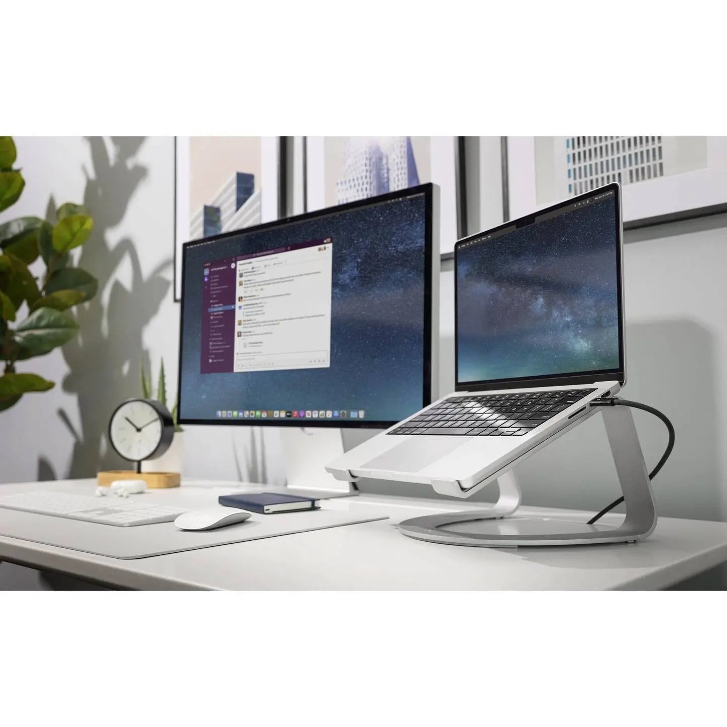 B-Ware Twelve South Curve Se Alu Ständer Laptopständer Mac Book Halterung Silber - 811370024875