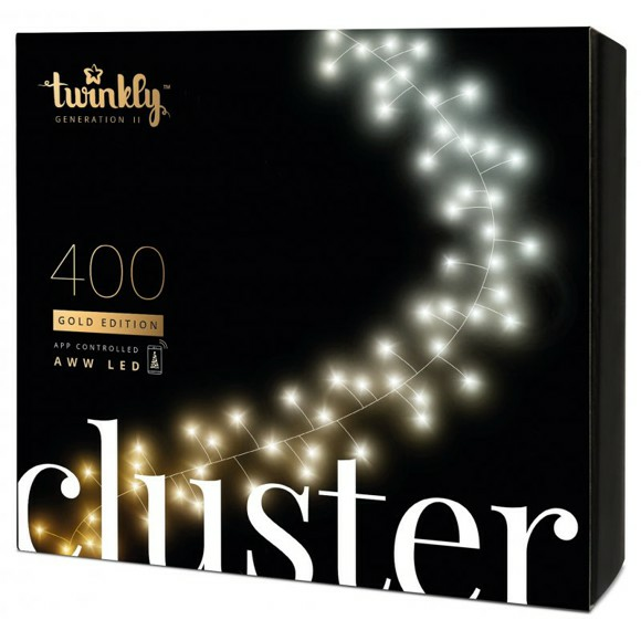 B-Ware Twinkly Clusterkette Lichterkette Led Appgesteuert 400 Aww Gold 6m Siehe Text