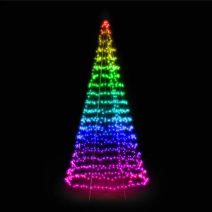 B-Ware Twinkly Light Tree Lichterkette Baum Rgbw Led Ip44 Höhe 6m Matt Außenbeleuchtung