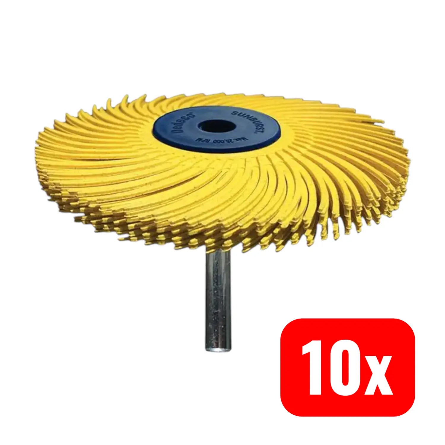 B-Ware Tyrolit Radialbürste Schaftbürste Grau Schleifbürste A120 51x6,4 Mm Tc 10 Stück - 9003173118610