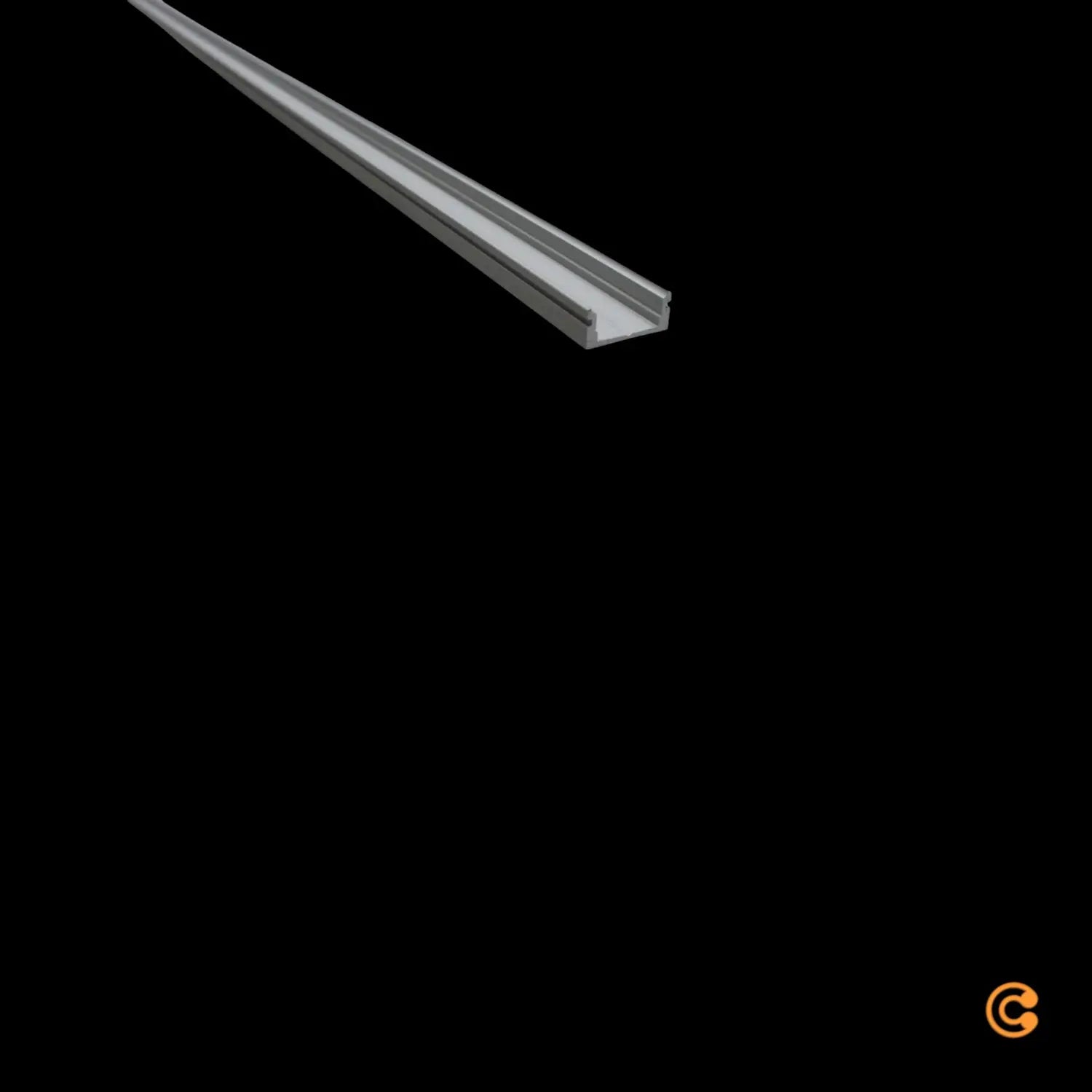 B-Ware Deko Light U Profil Schiene Aluminium Eloxiert Aufbau Led Stripes 1 M 3 Stück - 4042943120236