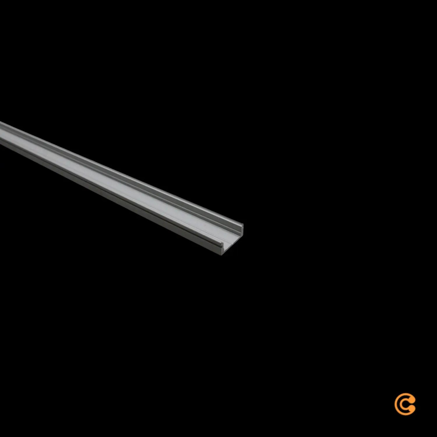 B-Ware Deko Light U Profil Schiene Aluminium Eloxiert Aufbau Led Stripes 1 M 3 Stück - 4042943120236