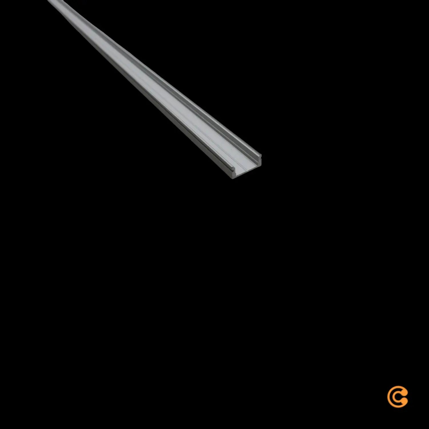 B-Ware Deko Light U Profil Schiene Aluminium Eloxiert Aufbau Led Stripes 1 M 3 Stück - 4042943120236