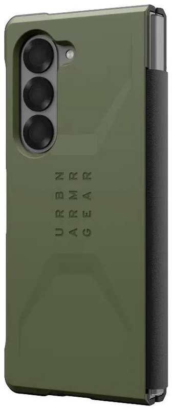 Coque arrière pour Samsung Galaxy Z Fold6 de marque Urban Armor Gear Civilian (produit de seconde main)