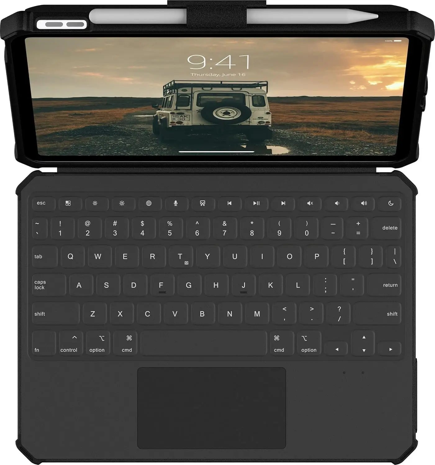 D-Ware Uag Tablet Tastatur Keyboard Usb C Apple I Pad Qwertz Bluetooth Defektware - 840283923869