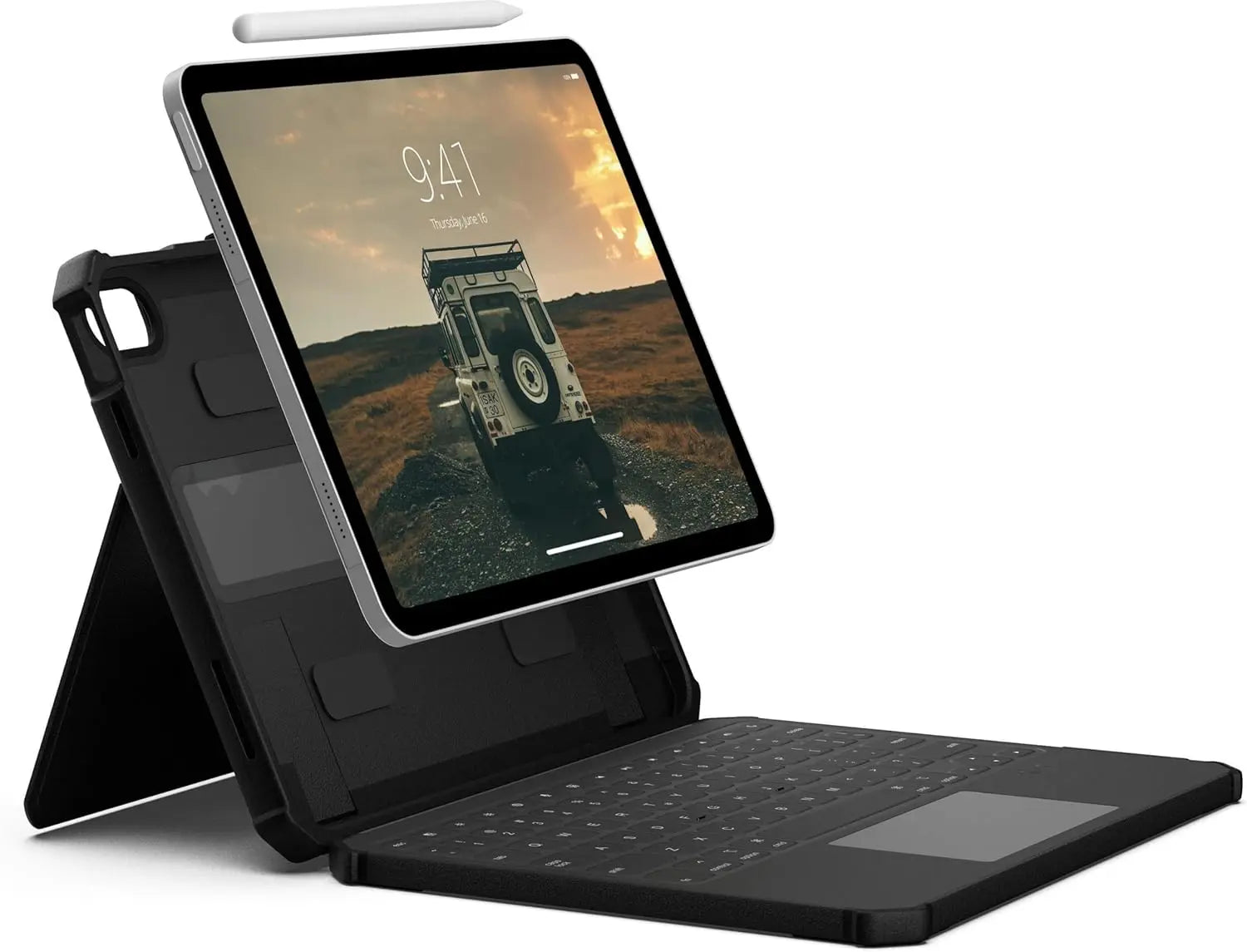D-Ware Uag Tablet Tastatur Keyboard Usb C Apple I Pad Qwertz Bluetooth Defektware - 840283923869