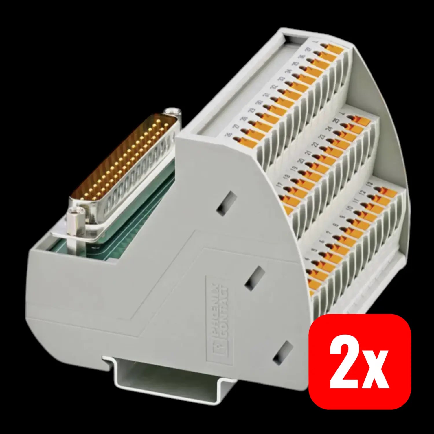 B-Ware Phoenix Contact übergabebaustein Varioface Vip übergabemodul 2 Stück - 4046356814768