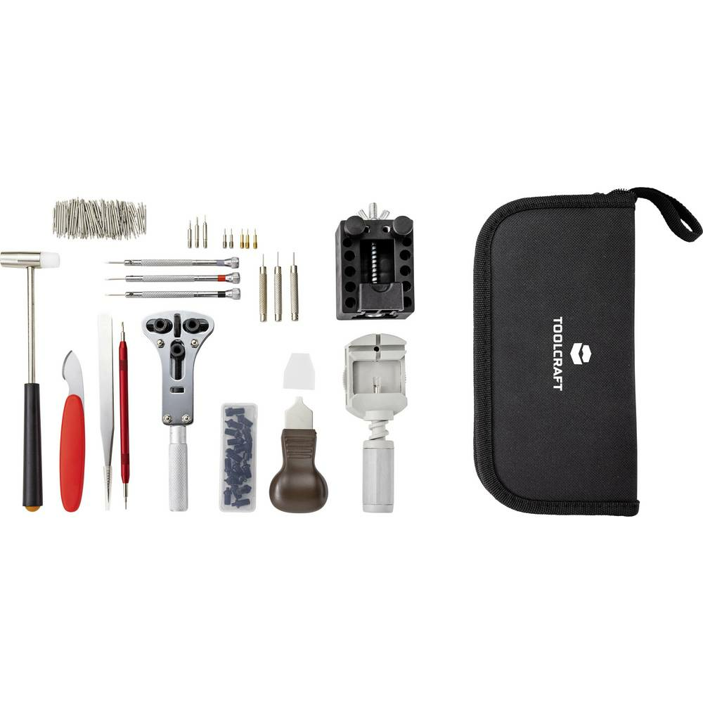 B-Ware Toolcraft Uhrmacher Werkzeugsatz Werkzeugset Werkzeugtasche 147teilig Werkzeug   - 4064161160351