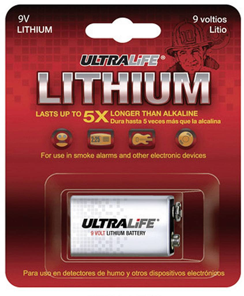 Ultralife U9 Vl J P 6 Lr61 9 V Block Batterie Lithium Siehe Text/Foto B-Ware - 740286100017