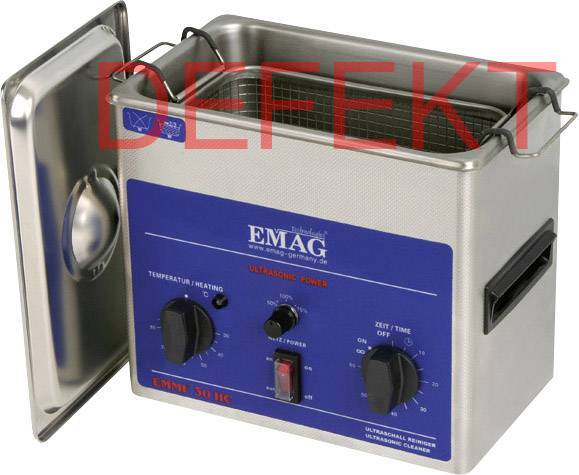 D-Ware Emag Emmi 20 Hc Ultraschallreiniger Edelstahl 1.8 L Defektware - 4040513006201