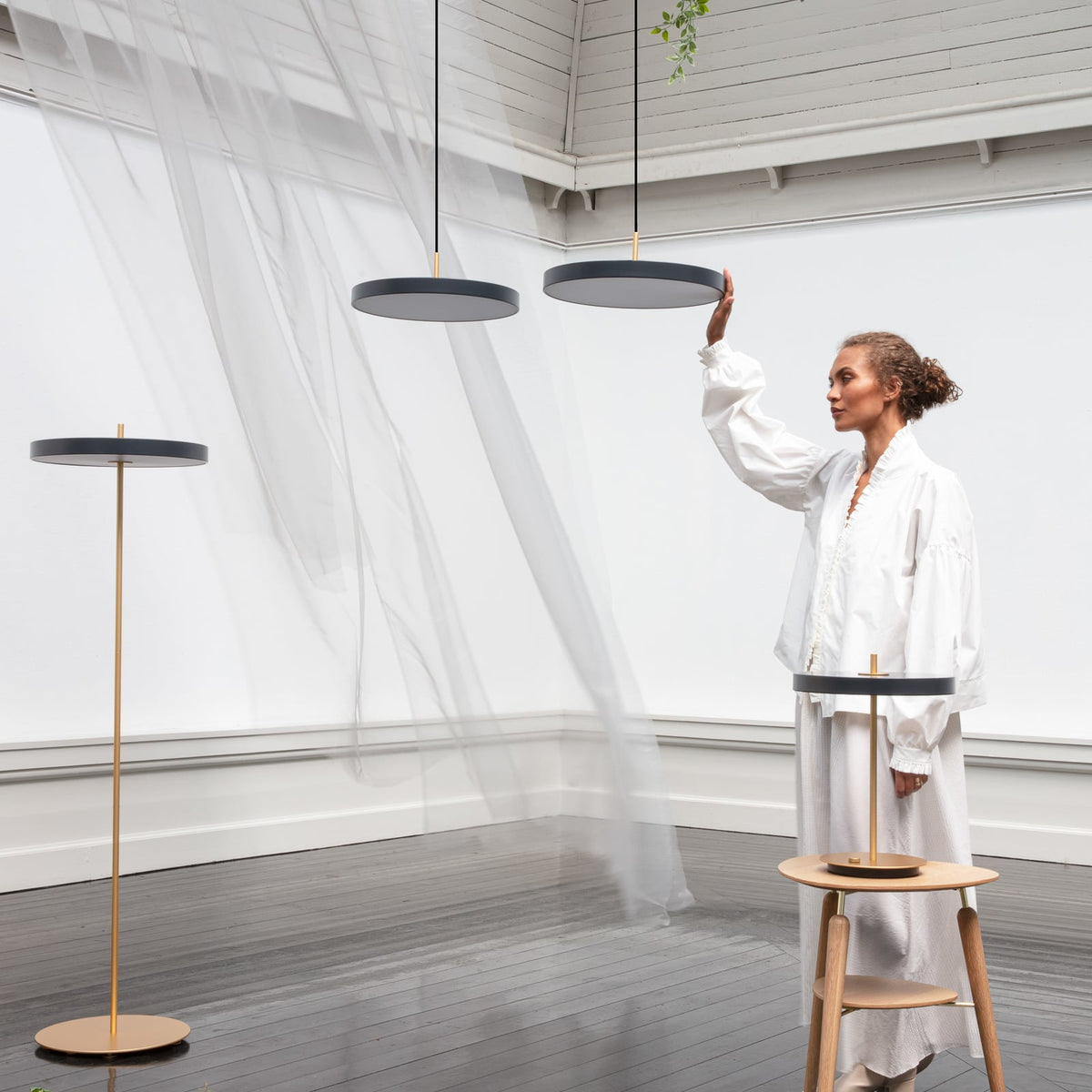 Umage Asteria Pendelleuchte Hängeleuchte Deckenlampe Lampe Licht 15 W schwarz - 5710302021829