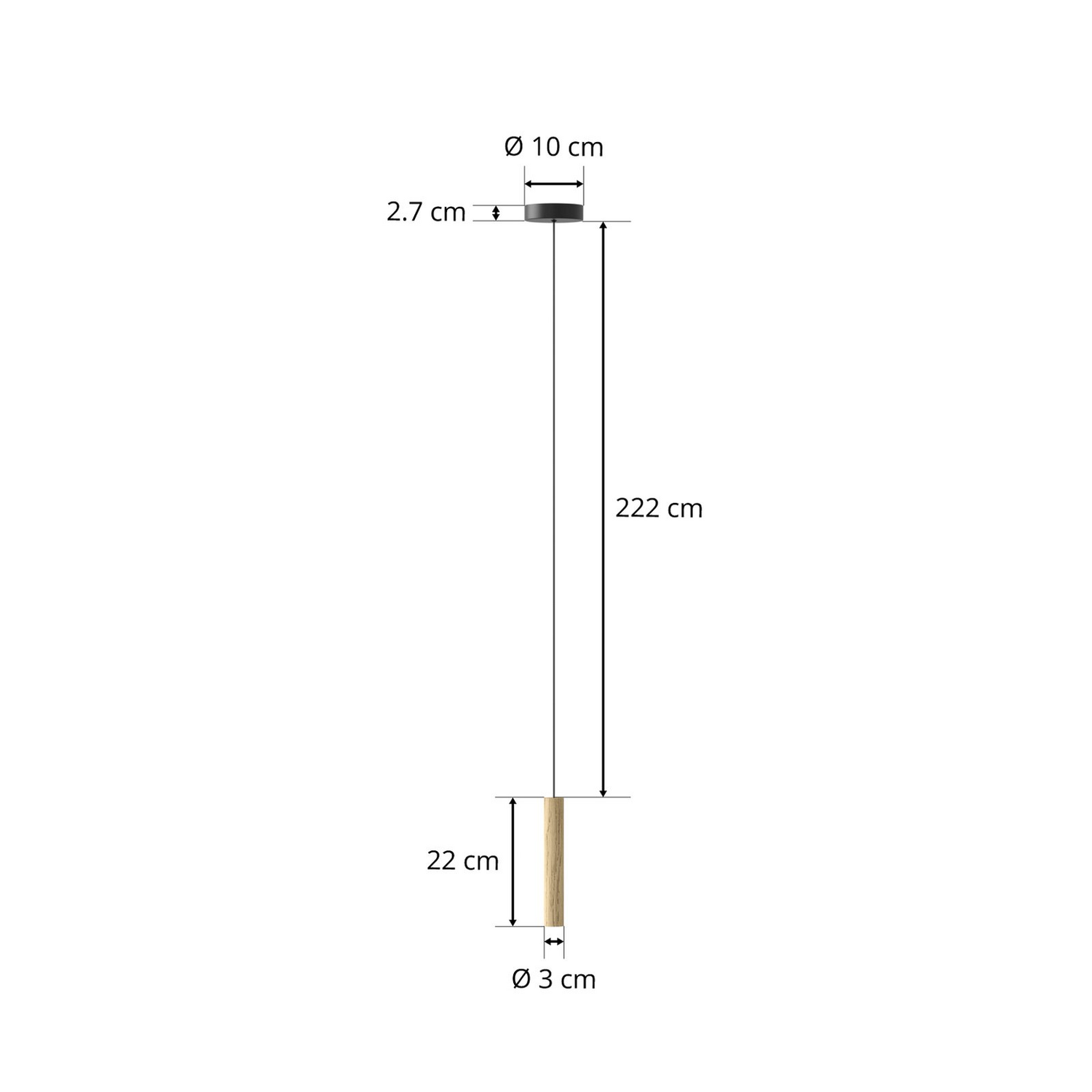 Umage Chimes Pendelleuchte Led Hängelampe Deckenleuchte Eiche Siehe Text B-Ware - 5710302021652