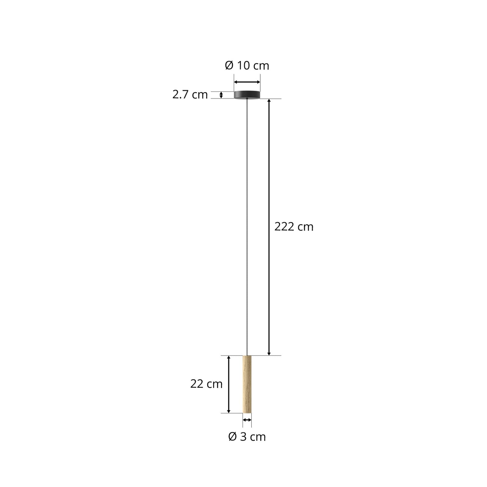 Umage Chimes Pendelleuchte LED Hängelampe Deckenleuchte Eiche SIEHE TEXT - 5710302021652