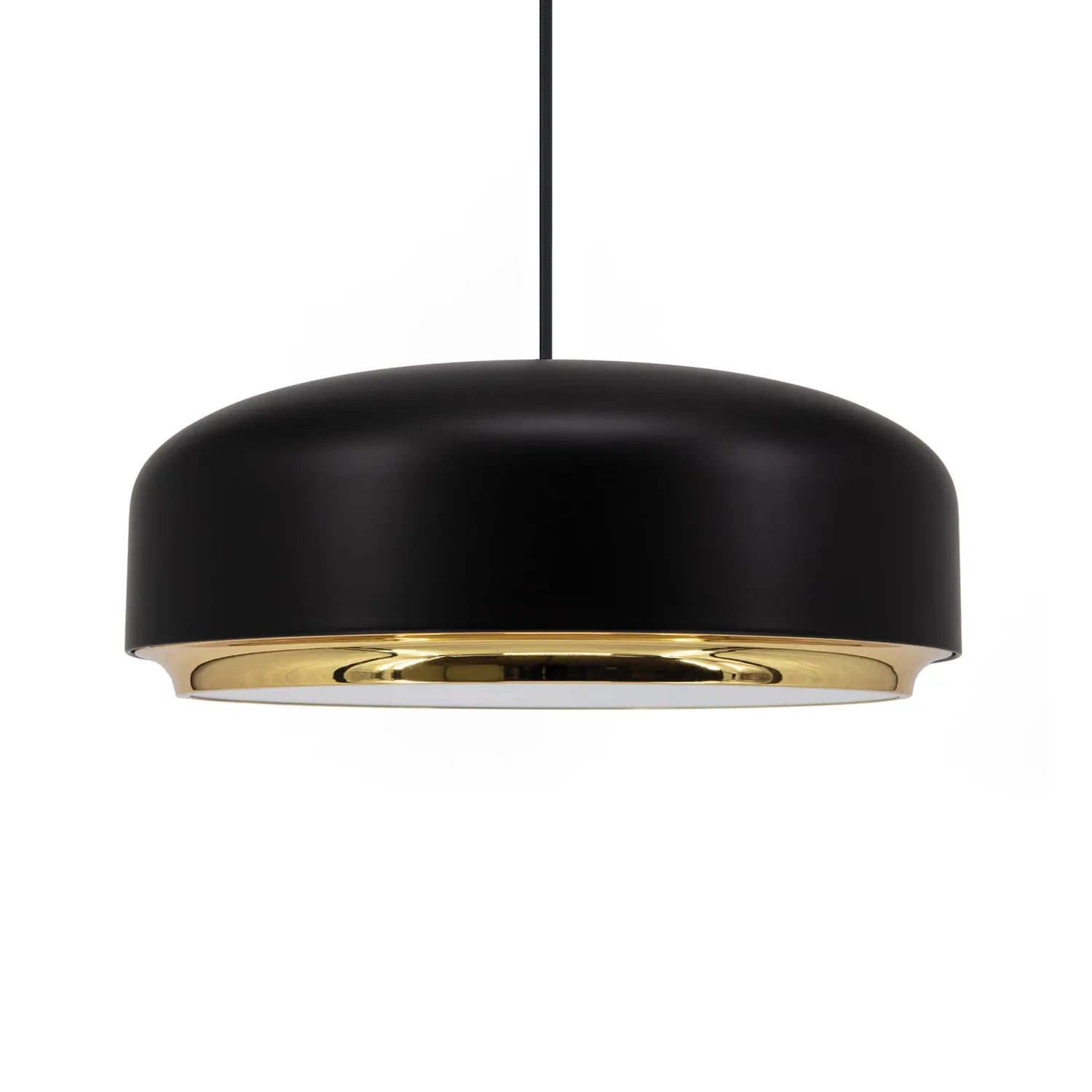B-Ware Umage Hängeleuchte Led Pendelleuchte Hazel Schwarz Messing Aluminium ø 40 Cm - 5710302024400