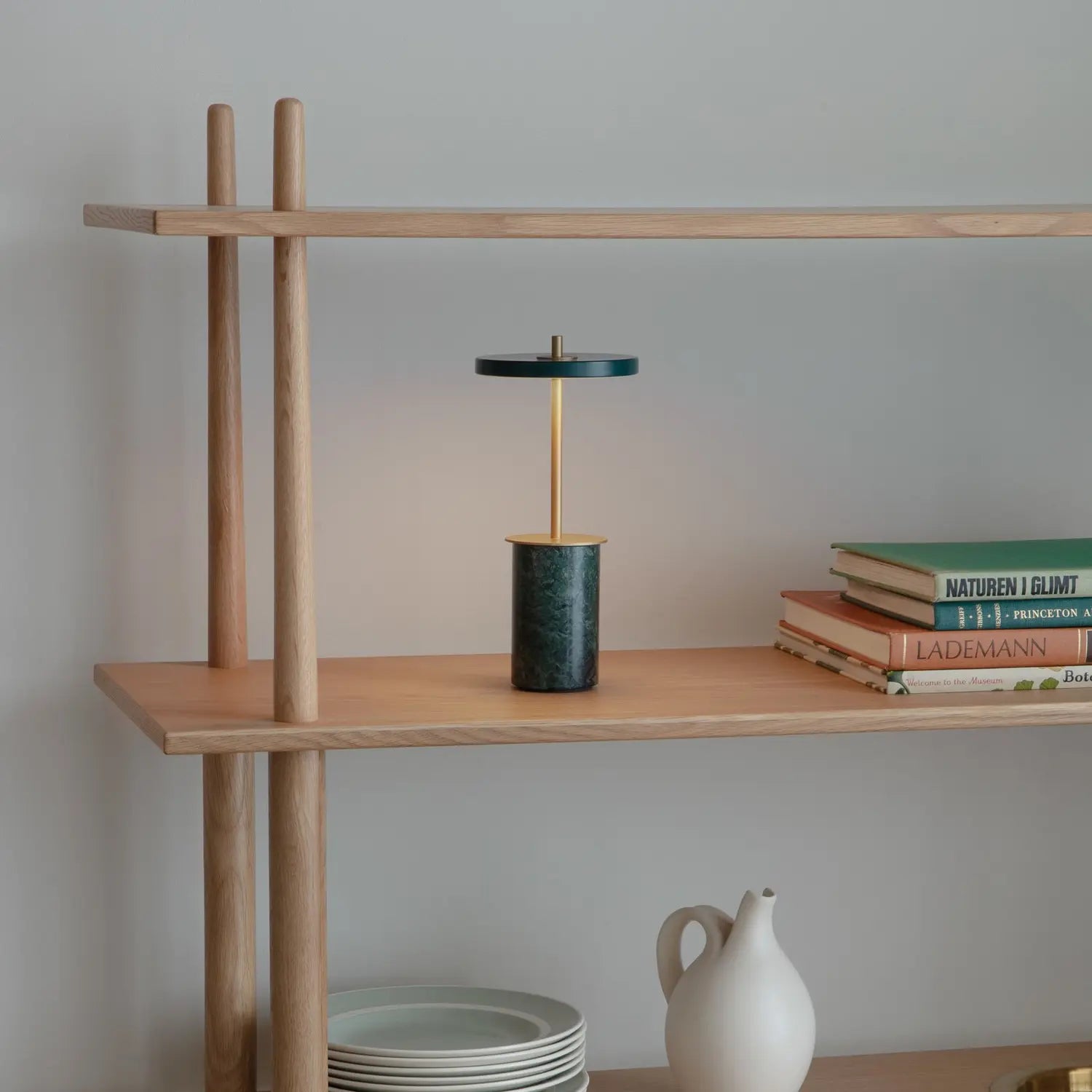 B-Ware Umage Led Akku Tischlampe Leuchte Asteria Move Mini Grün 26 Cm Ip44 Outdoor - 5710302025728