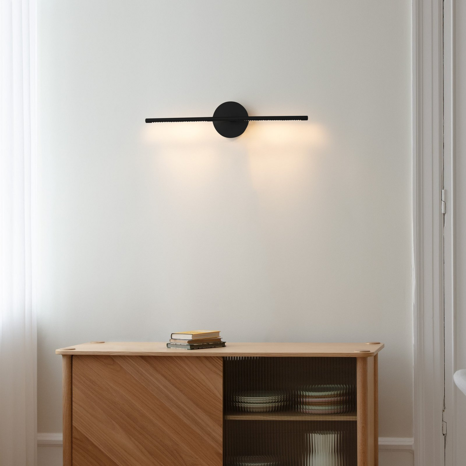 B-Ware Umage Led Wandleuchte Leuchte Wandlampe Omni Schwarz Länge 74 Cm - 5710302022604