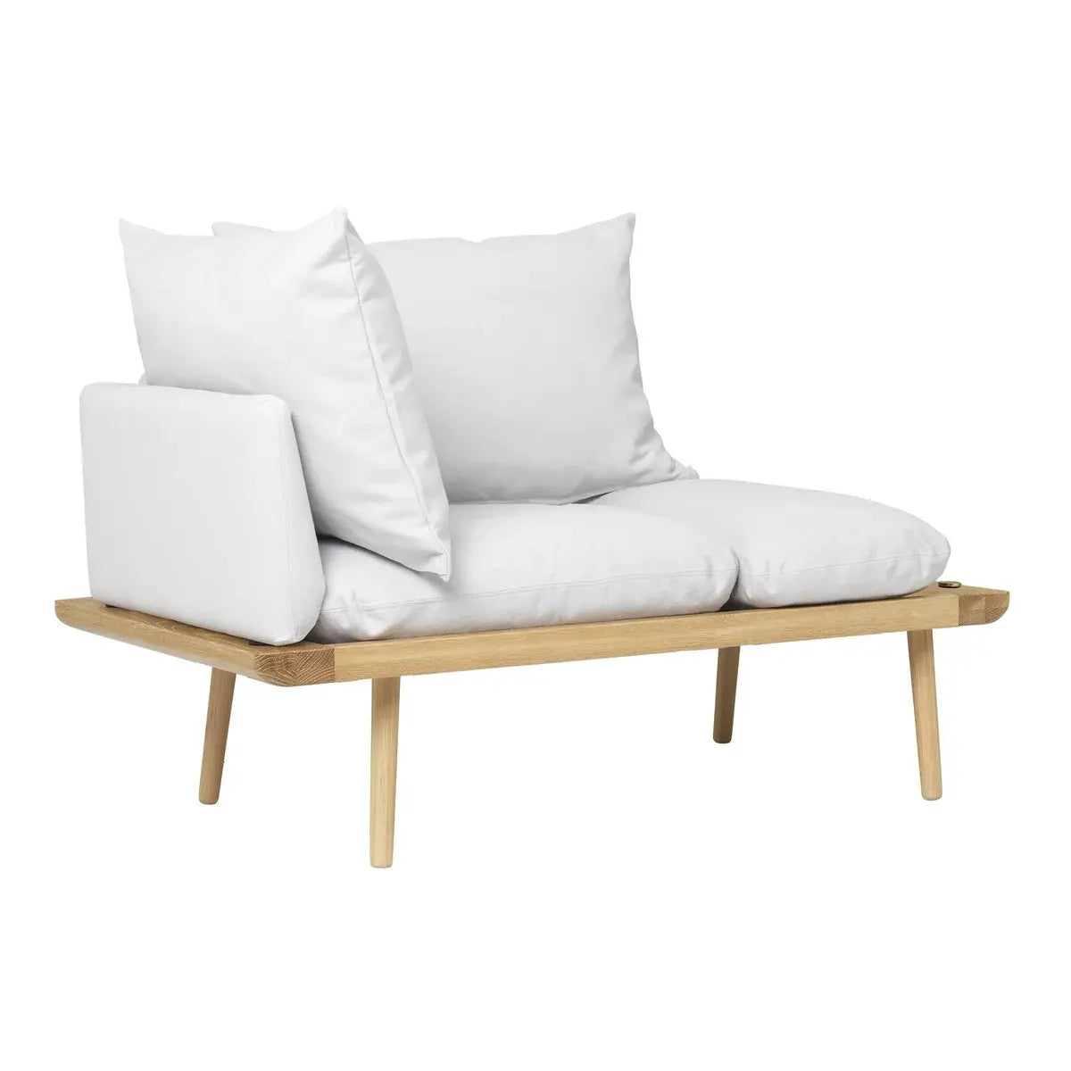 B-Ware Umage Sofa Couch Daybed Lounge Around 3 Sitzer Weiss Multifunktion Polstermöbel - 5710302562339