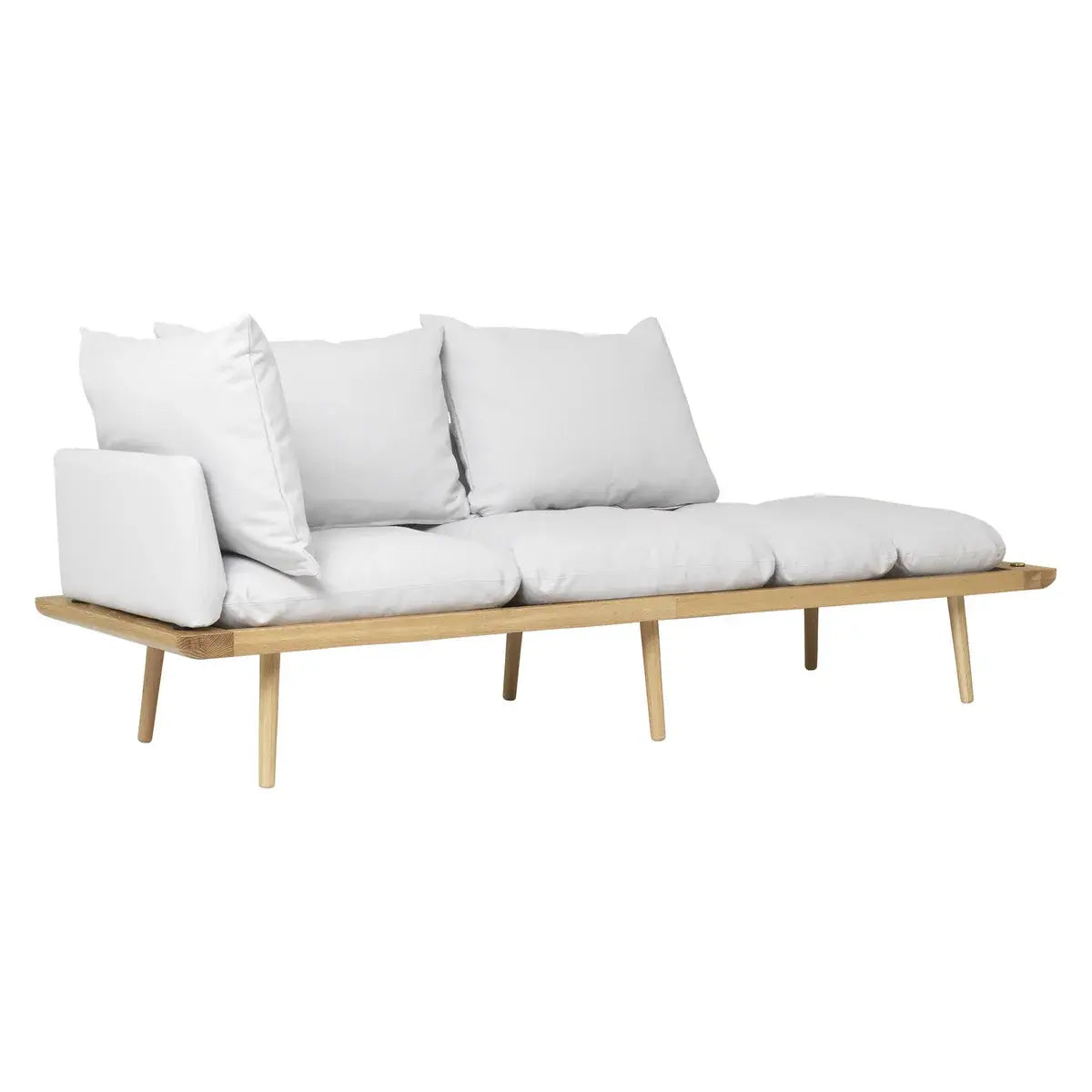 B-Ware Umage Sofa Couch Daybed Lounge Around 3 Sitzer Weiss Multifunktion Polstermöbel
