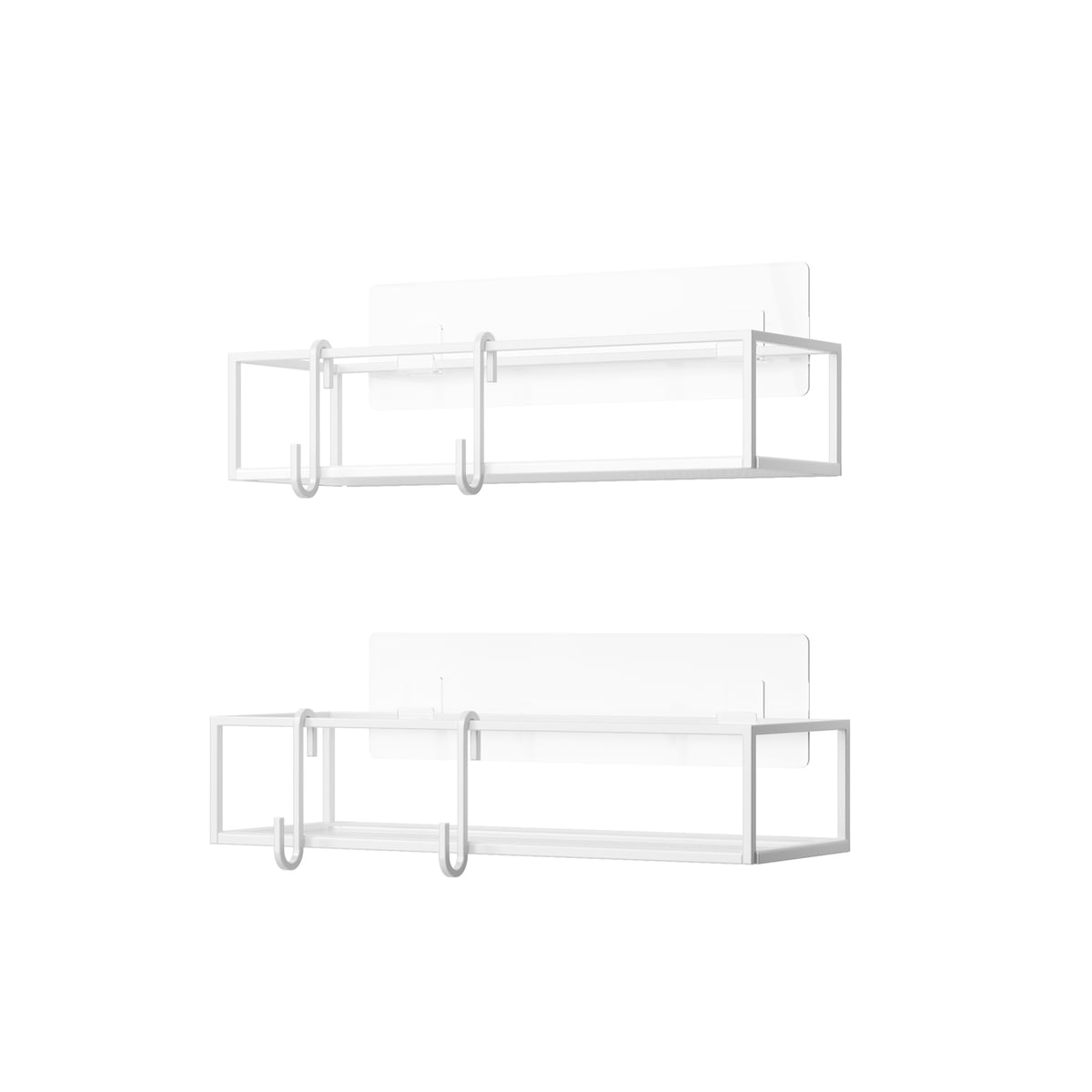 B-Ware Umbra Cubiko Duschablage Duschregal Dusch Ablage Regal Shampooregal 2er Set Weiß - 28295388863