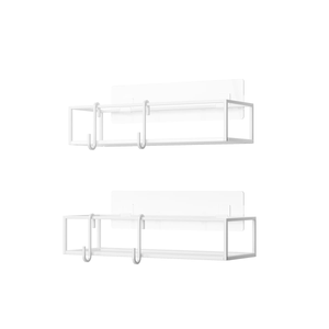 B-Ware Umbra Cubiko Duschablage Duschregal Dusch Ablage Regal Shampooregal 2er Set Weiß