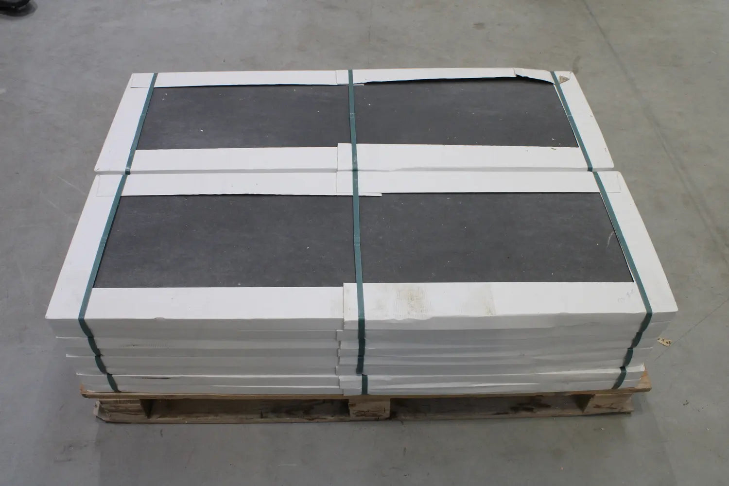 B-Ware Unbekannt Terrassenplatte Bodenbelag Cemento Scuro 120x40x3cm 16 Stück - 8055519264841