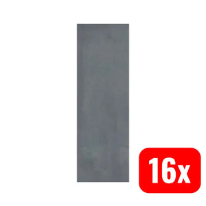 B-Ware Unbekannt Terrassenplatte Bodenbelag Cemento Scuro 120x40x3cm 16 Stück