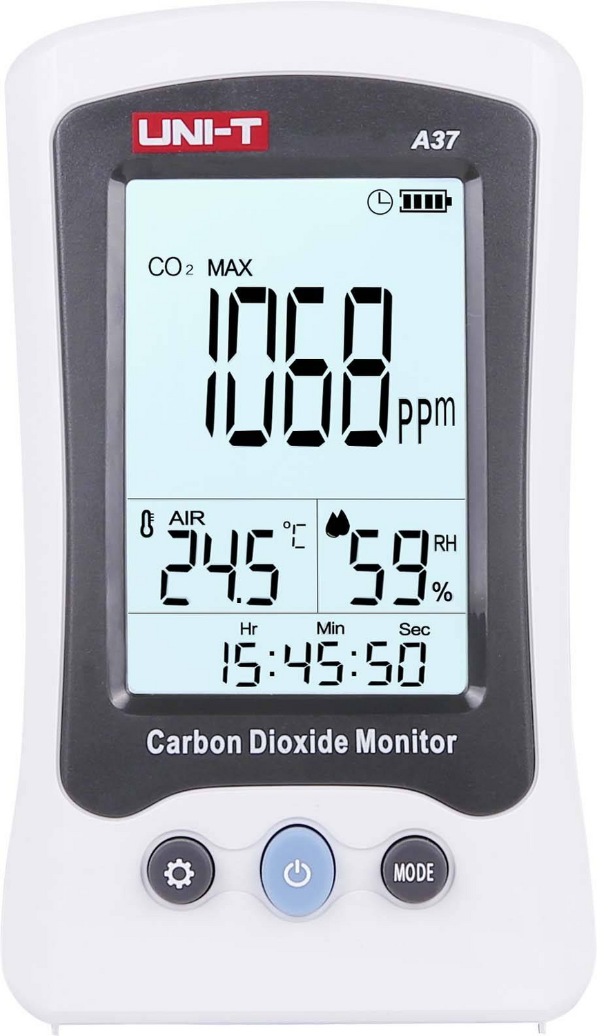 Uni T A37 Kohlendioxid Messgerät Gasmessgerät Co2 Temperatur Luftfeuchtigkeit  B-Ware - 4064161154176
