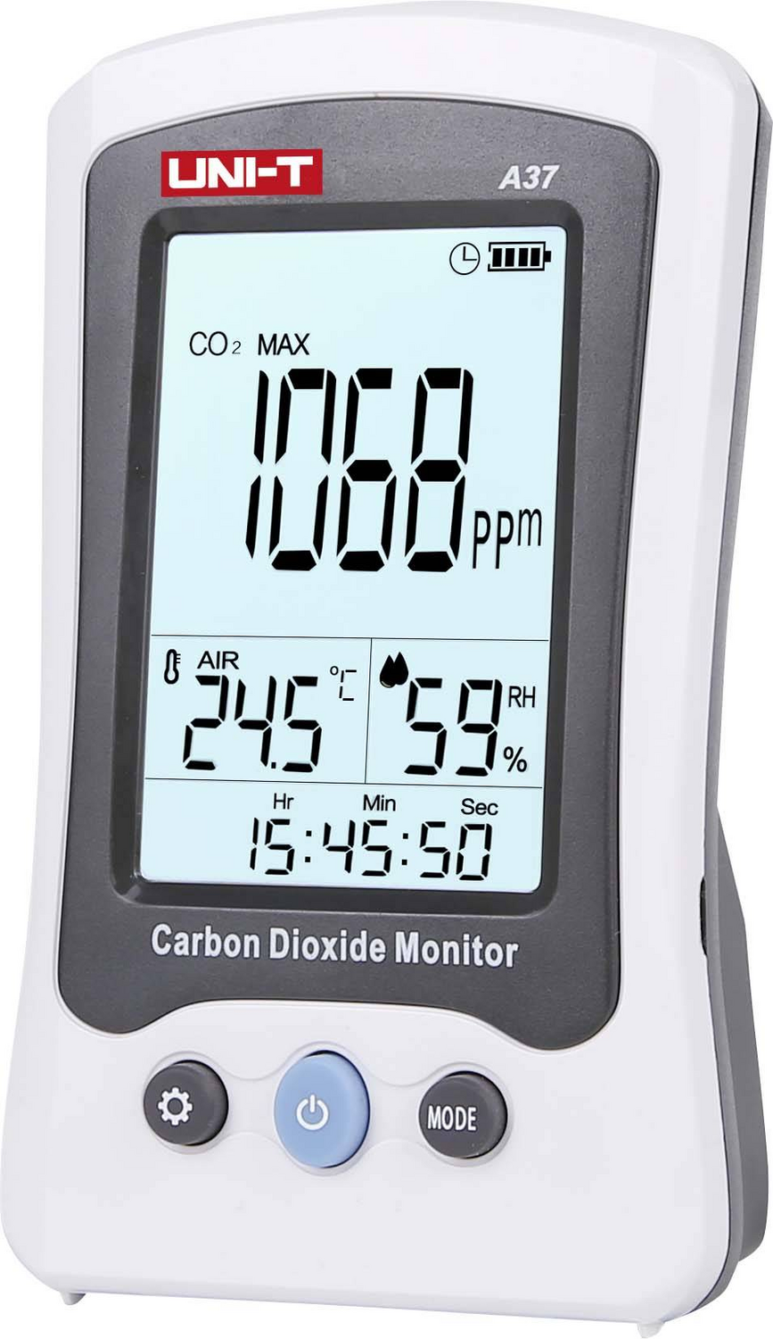 Uni T A37 Kohlendioxid Messgerät Gasmessgerät Co2 Temperatur Luftfeuchtigkeit  B-Ware - 4064161154176