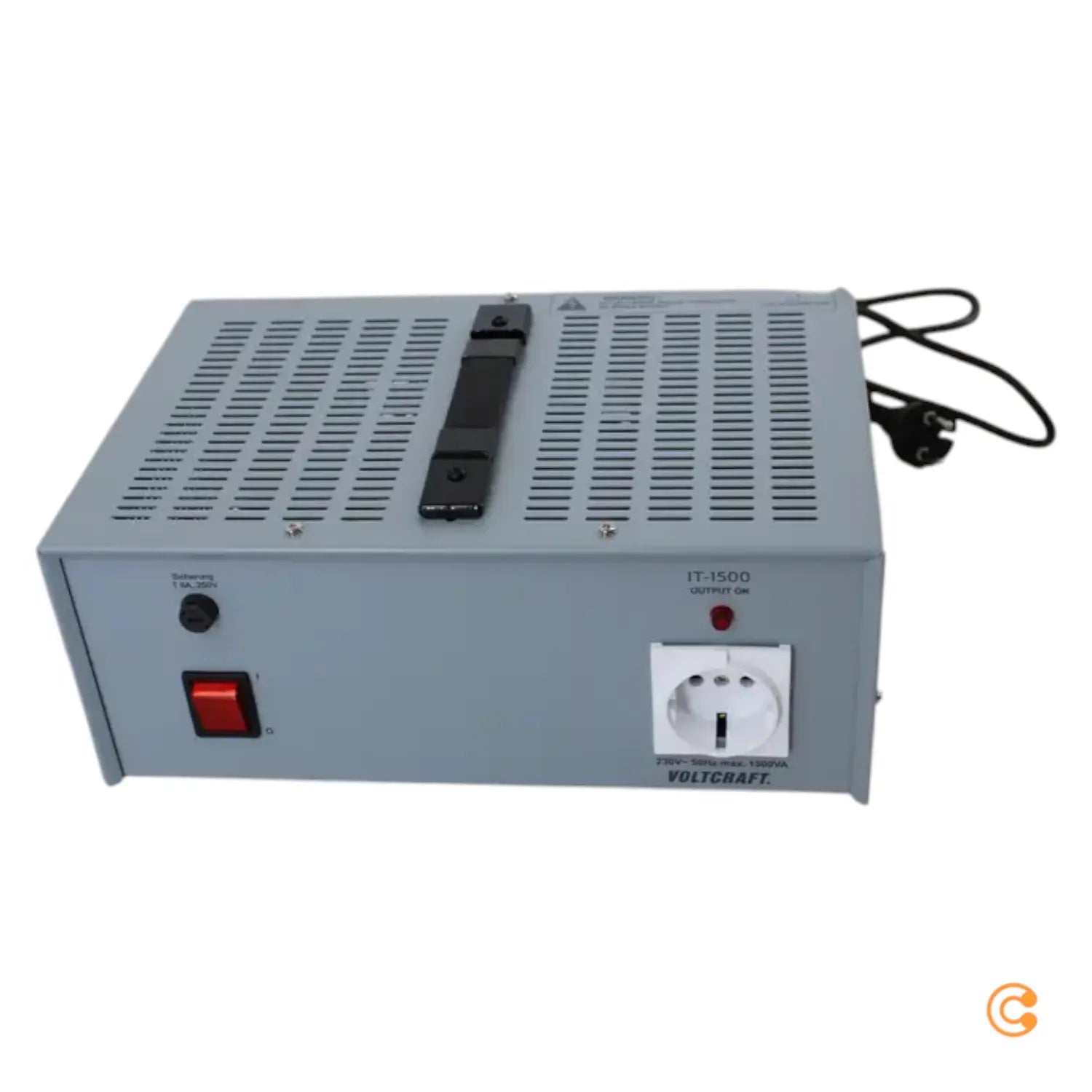 B-Ware Voltcraft It1500 Universal Labor Trenn Transformator 1500 Va 230 V Siehe Text/Foto - 4016138522662