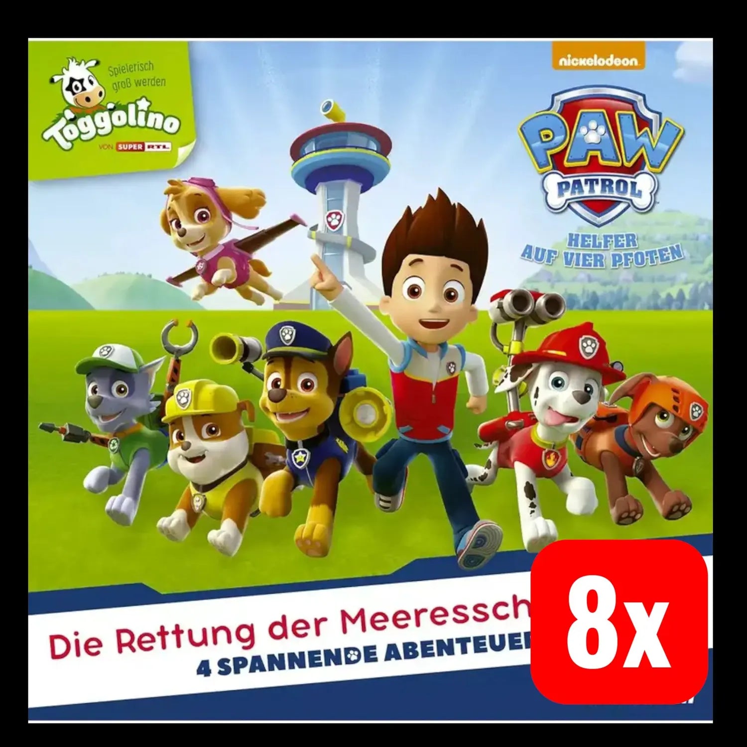 B-Ware Universum Kids Hörspiel Paw Patrol Die Rettung Der Meeresschildkröte 8 Stück - 889854468927