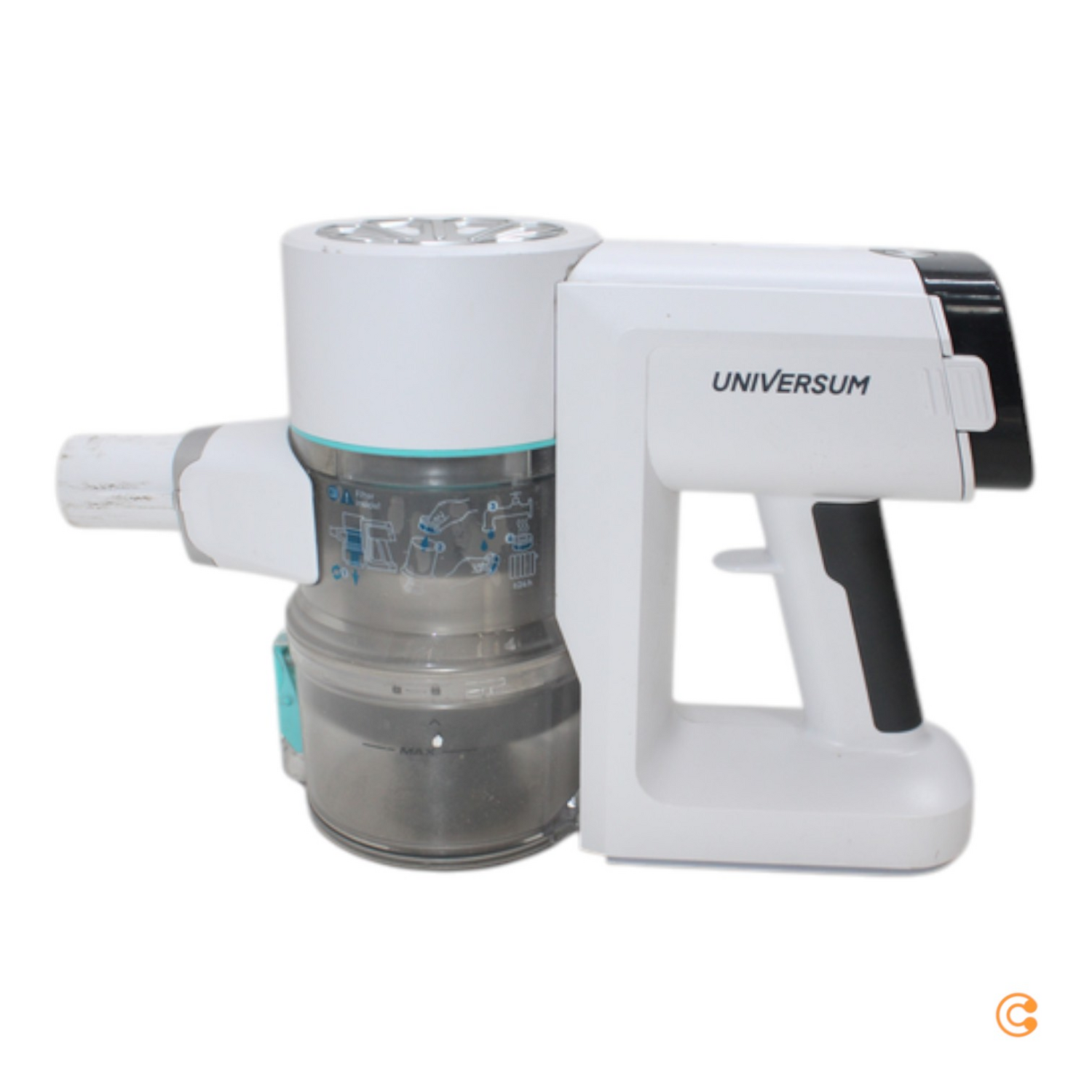 Universum Vc500 22 Akku Staubsauger Inkl. Zweitakku Wischaufsatz Siehe Text/Foto C-Ware - 4260473221890