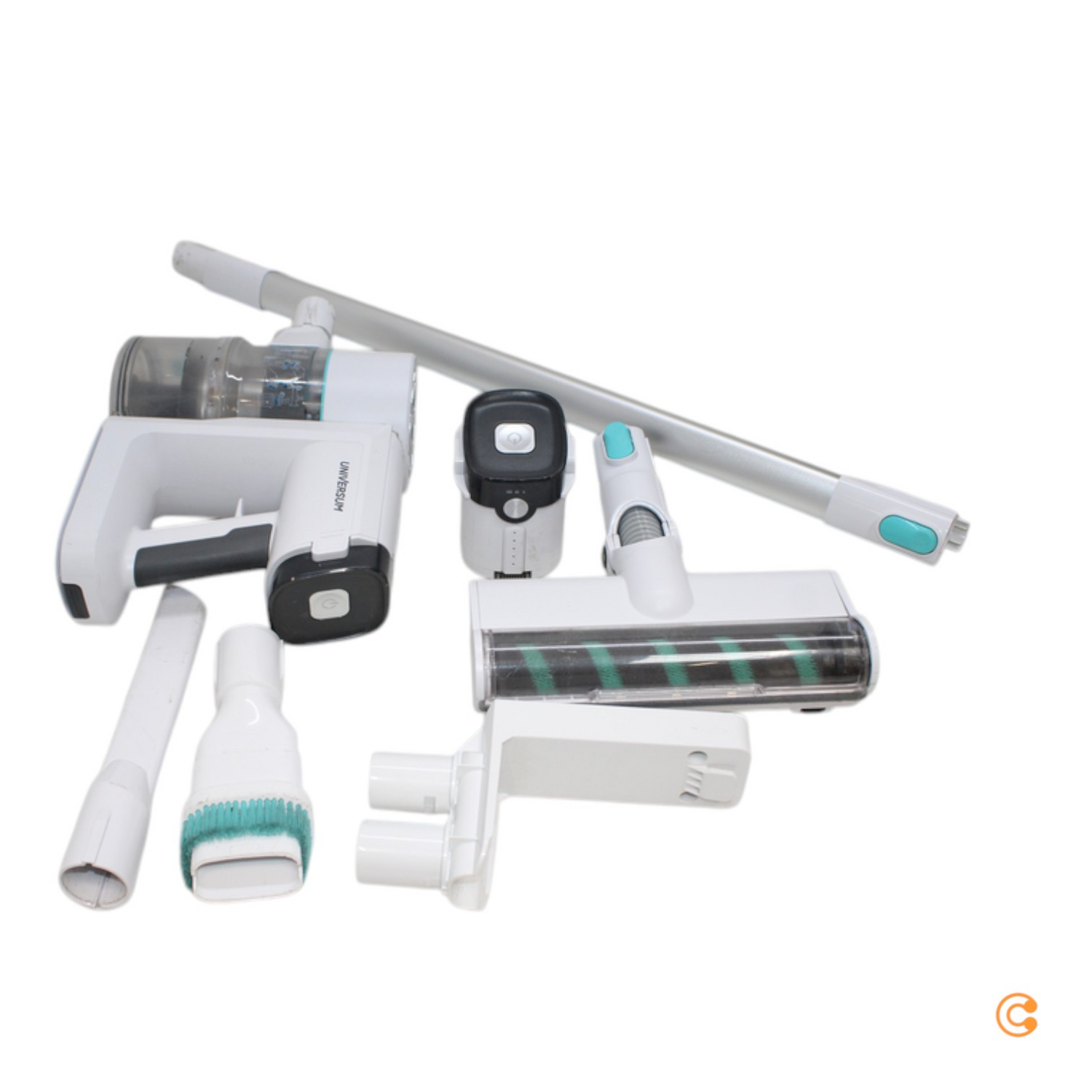 Universum Vc500 22 Akku Staubsauger Inkl. Zweitakku Wischaufsatz Siehe Text/Foto C-Ware - 4260473221890