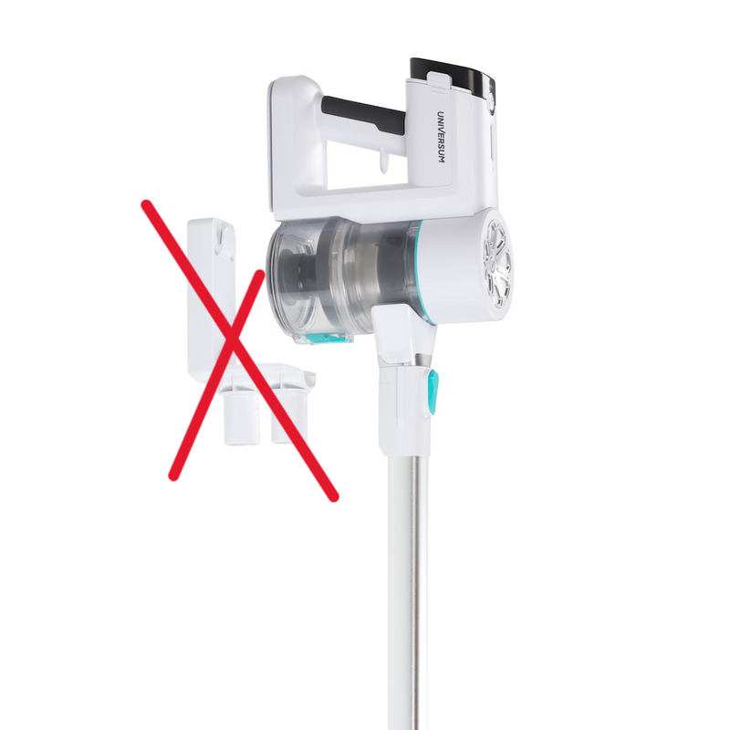 Universum Vc500 22 Akku Staubsauger Inkl. Zweitakku Wischaufsatz Siehe Text/Foto B-Ware - 4260473221890