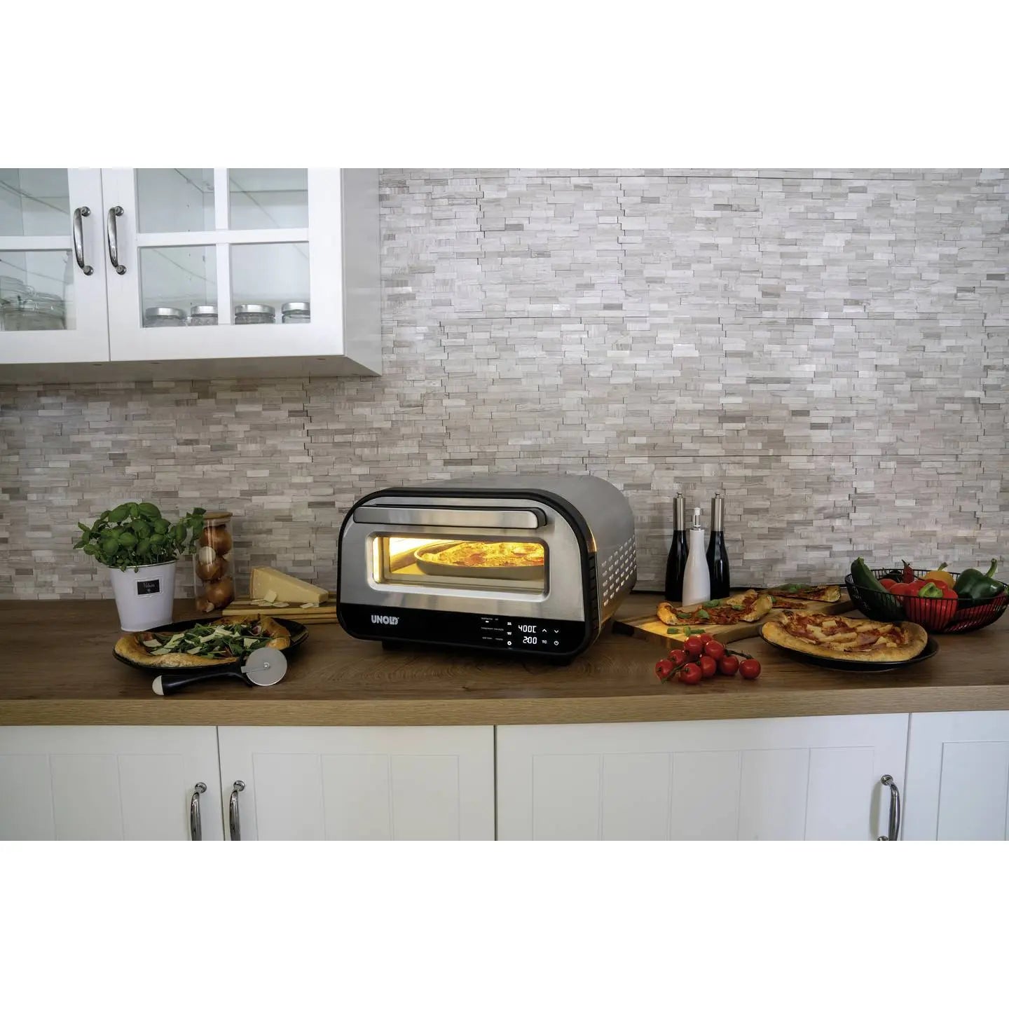B-Ware Unold Luigi Pizzaofen Backgerät Ofen 9.7 L Elektrisch - 4011689688164