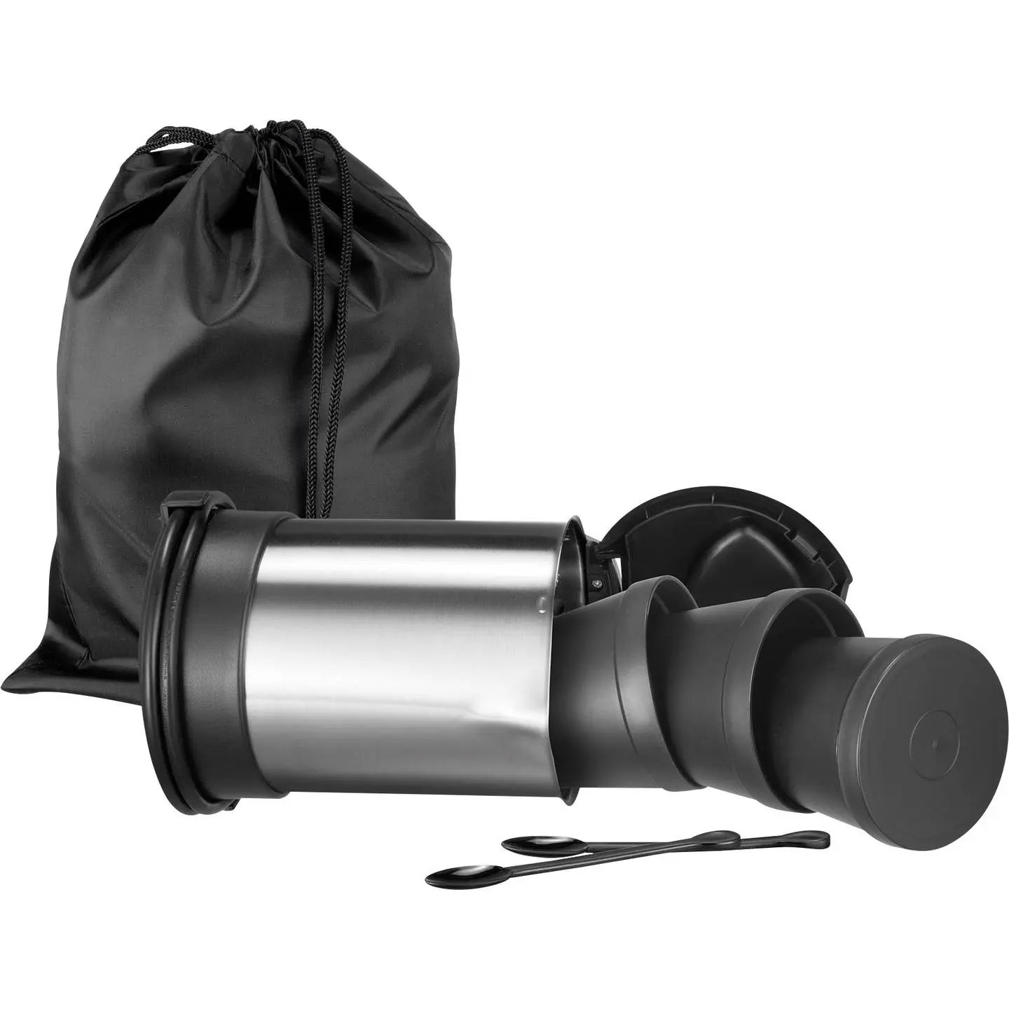 B-Ware Unold Wasserkocher Kabelgebunden 18575 Reise Set Edelstahl Schwarz 0,5 L 1000 W - 4011689185755