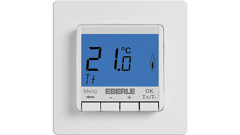 Eberle Fitnp 3 R Raumthermostat Unterputz 5 Bis 30°C Heizungssteuerung B-Ware