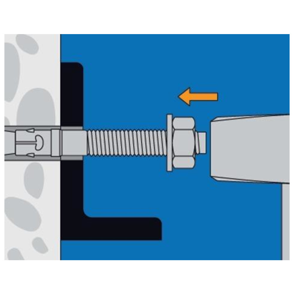 Upat Expressanker Bolzenanker Schwerlastanker Imc 12/250/346 Gs Innenbereich B-Ware - 4000657018805