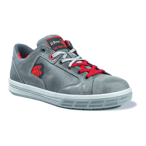 Chaussure de sécurité U Power de catégorie B, modèle bas, conforme à la norme EN ISO 20345 S3, pointure 45, en cuir gris.